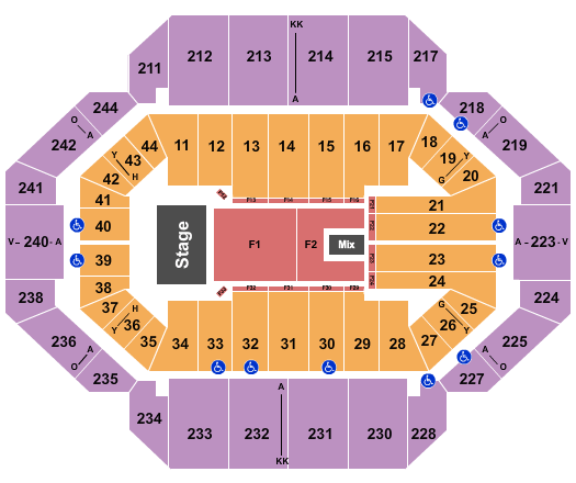 Rupp Arena At Central Bank Center Lindsey Stirling Seating Chart